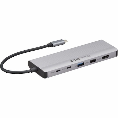 Eaton TRIPP LITE SERIES USB4 MULTI-DISPLAY TRAVEL DOCK 8K OR 4K/144 HZ VIDEO USB 3.2 G U442-DOCK26