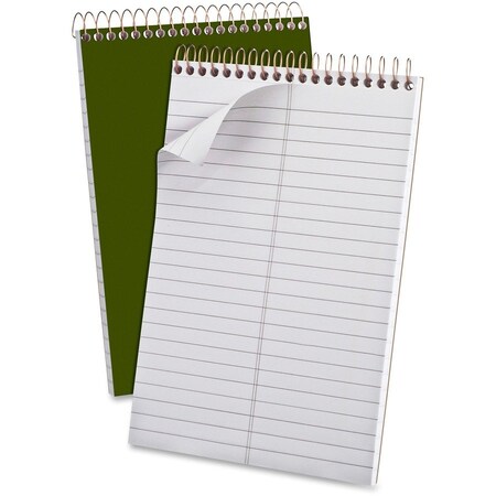 Ampad/ Of Amercn Pd&Ppr Ampad, GOLD FIBRE STENO BOOKS, GREGG RULE, GREEN COVER, 6 X 9, 100 WHITE SHEETS 20806