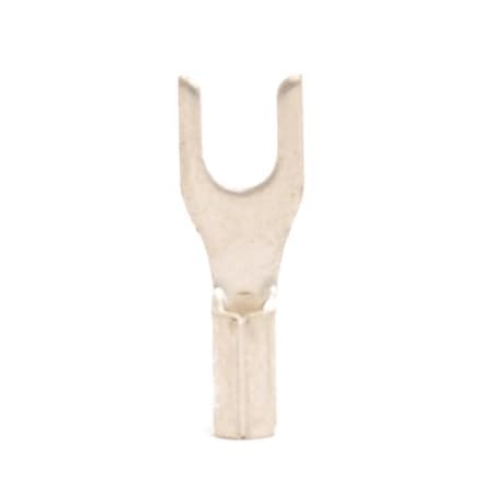 Hillsdale Terminal Fork Terminal, #6 Stud Size, 18 AWG, 600 V, 1000 PK 10050BZ