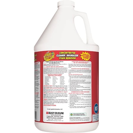 Krud Kutter 1 Gal. Liquid Concentrate Cleaner & Degreaser Stain Remover KK012
