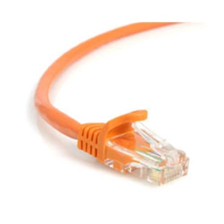 Ezgeneration 6 ft Orange Snagless Category 5e 350 MHz UTP Patch Cable EZ524001