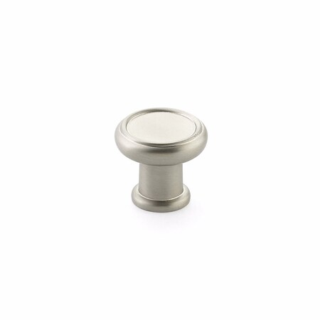 Schaub Steamworks 1-1/4in Cabinet Knob Satin Nickel Finish 78-15