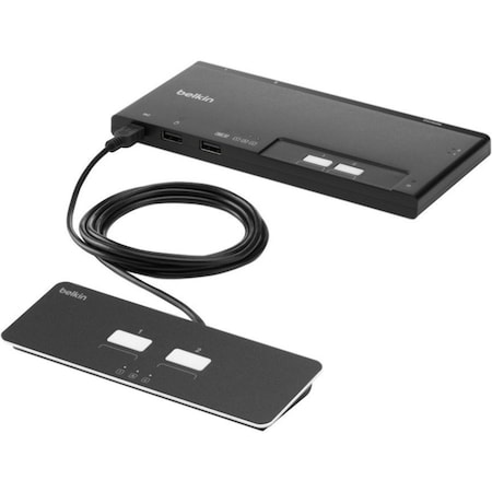 Belkin MDLR 2-PT 1-HD DP SKVM W/RMT PP4.0 F1DN102MOD-PP-4