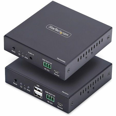 Startech.Com HDMI KVM EXTENDER OVER IP NETWORK, 4K 60HZ, DRIVERLESS, HDMI AND USB OVER ETHERN IH2006-KVM-EXTENDER