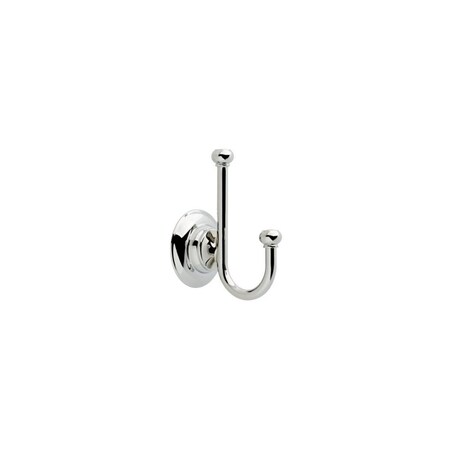 Delta Robe Hook Porter 5.98in H X 3.78in W X 2.95in L Chrome Chrome 78435-PC