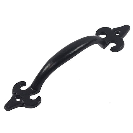 Nuvo Iron AH Antique Colonial Handle, Black AH/B