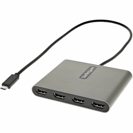 Startech.Com USB C to Quad HDMI Adapter, USB-C to 4x HDMI Monitor Converter for Windows (no support for macOS/Ch USBC2HD4