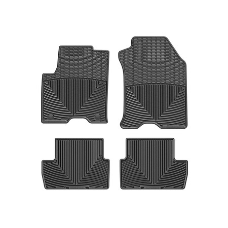 Weathertech Black, Front and Rear All Weather Floor Mats W233-W210