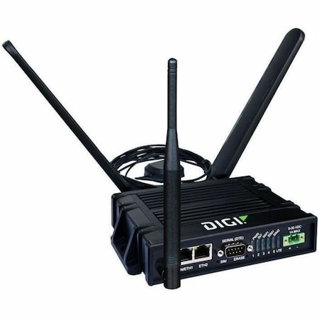 Digi International Digi IX20 Wi-Fi 5 IEEE 802.11a/b/g/n/ac 2 SIM Cellular, Ethernet Modem/Wireless Router IX20-W007