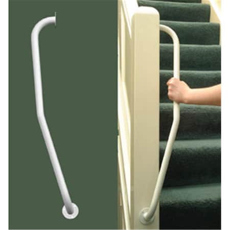 Made-To-Order Newel Handrail v Left Hand 1.75 in Dia 28 in L MA2518760