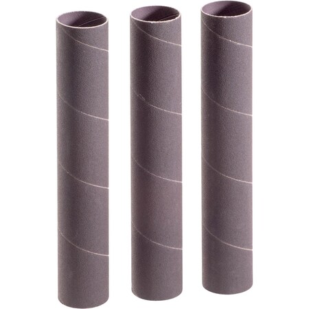 Woodstock 1-1/2" Dia. x 9" A/O Hard Sanding Sleeve, 120 Grit, 3PK D1478