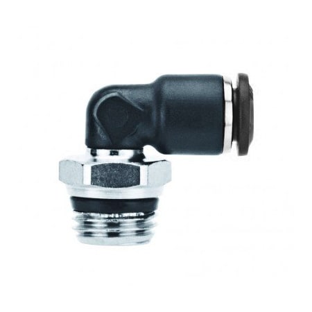 Usa Industrials Push to Connect Tube Fitting - Nylon - Male Elbow Swivel - 6 mm Tube OD x 1/8in Universal Male ZUSA-TF-PTC-2026