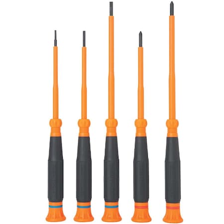 Klein Tools Insulated Screwdriver Set, 5-Piece 85615INS