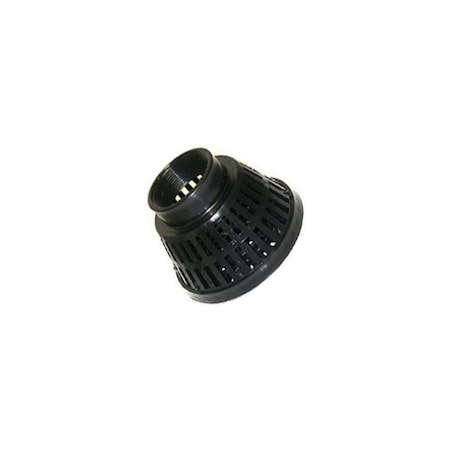Pacer Pump Suction Strainer, Polyethylene, 2 In. FNPT P-58-0733