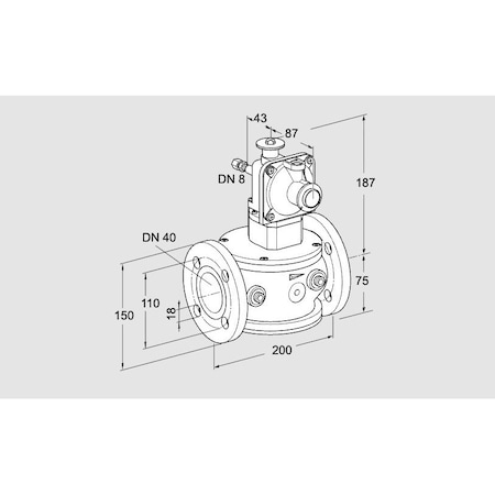 Honeywell Kromschroder VLV, SFTY, SHTF, JSAV 40F40/1 3 KS86362020