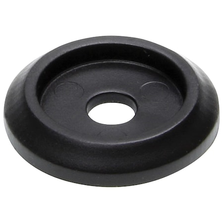 Powerhouse Plastic Body Bolt Washer, Black, 10PK PO3608321
