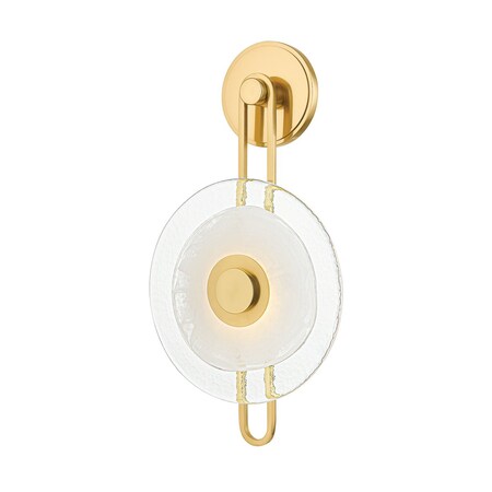 Hudson Valley Lighting Keuka park 10 in. Wall Sconce Aged Brass 2018-AGB