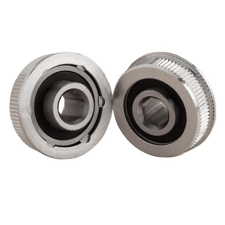 Miller Bearing Conveyor Bearing, Non-Flanged Semi-Precision Heavy Duty, Carbon Steel, 0.3125 in Round Bore PFR-1804-7HDS-G