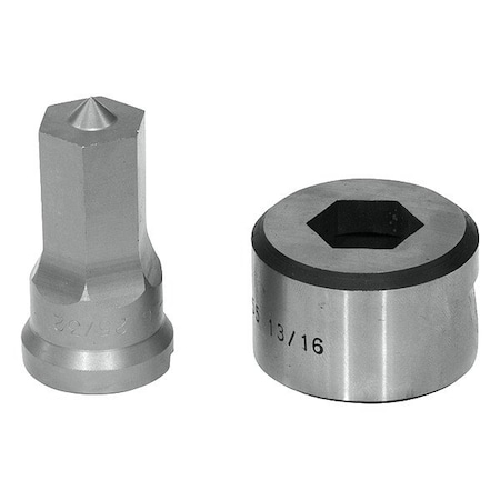 Edwards Hex Punch & Die Set ED9-PDH25/32