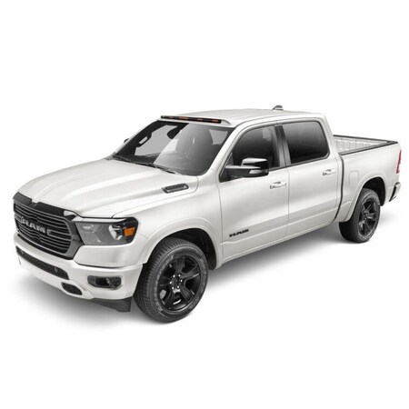 Ventshade Lights Utility, Direct Fit Continuous Light Bar, Amber LED, Single, Black Housing 898163-PXJ