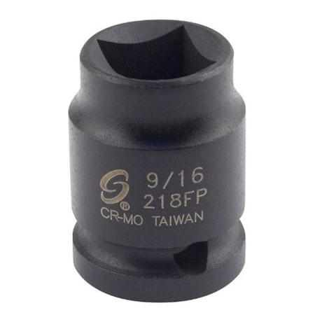 Sunex 1/2" Drive, 9/16" SAE Socket 218FP