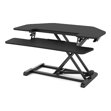 Flexispot Standing Desk Converter, Black, 33 lb Cap. M7-E-36C