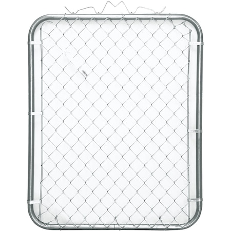 Midwest Air Tech Single Walk 35'' W.x58'' H. Chain Link Gate 308583A