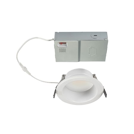 Keystone 4in Circular LED Recessed Downlight feat. Color Select, 9W, 2700/3000/3500/4000/5000K, 90CRI, 120V I KT-RDLED9-4B-9CSF-FDIM