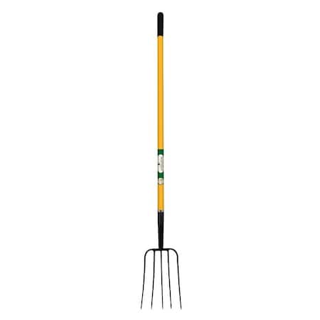 Landscapers Select Fork Manure Fiberglass 5 Tine, 54 in BPJ-5F-OR
