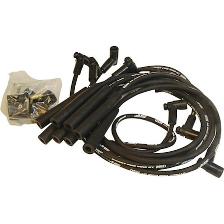 Msd Co. 5567 Street Fire Wires Spark Plug Wire Set, Black M46-5567