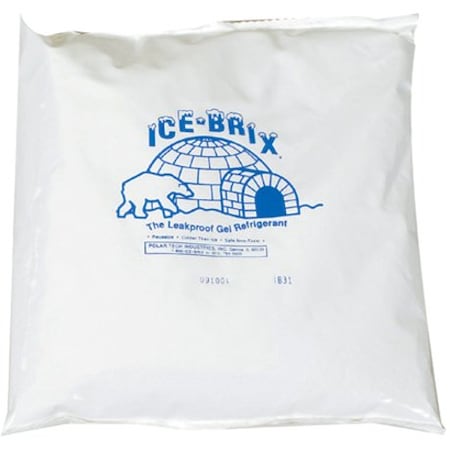Ice-Brix 6 x 5 3/4 x 1in - 12 oz. Cold Packs, 24PK IB12BPD