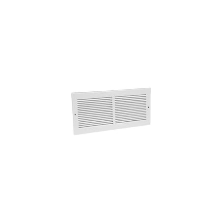 American Metal Products Return Air Grille, Steel, White, 12 x 6-In. 372W12X6