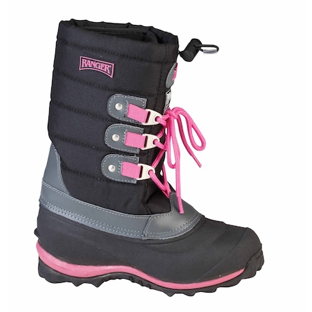 Ranger Youth Winter Boot, 7 M, Leather, 11 in H RPC312