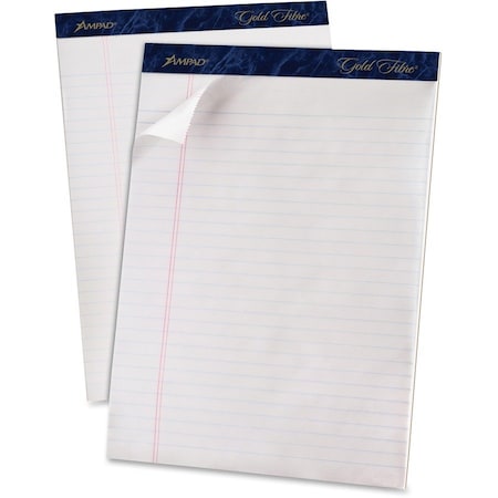 Tops Writing Pad, Dark Blue, White, PK4 TOP20031R