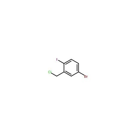 Ak Scientific 2-Iodo-5-Bromobenzyl chloride (250mg), CAS 1261817-10-0 X3997-250mg