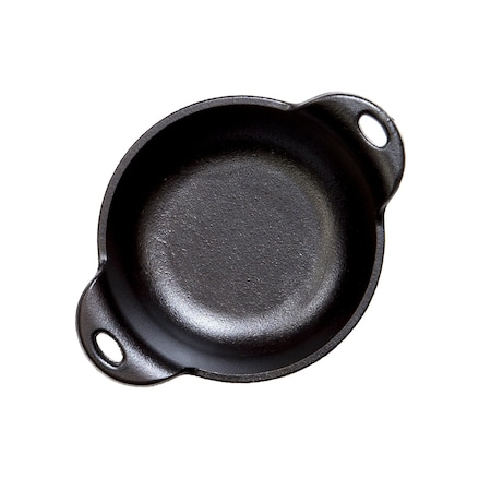Lodge Heat-Treated 12 Ounce Cast Iron Mini Serving Bowl, 6PK HMSB