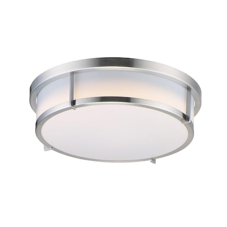 Cling Rogue Satin Nickel Flush Mount - EM Back Up CL2963378