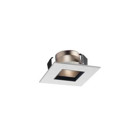 Juno Lighting 4 in Square Downlight Trim, Baffle, White 17SQ BWH
