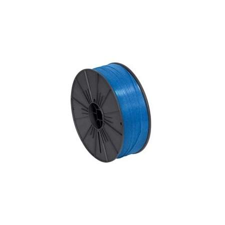 Bubblefast 1 Spool-5/32'' x 7000' Blue Plastic Twist Tie Spool BFPLTS532B