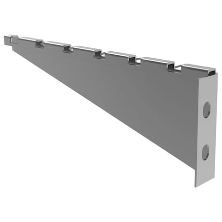 Kable Kontrol 4in V Wall Bracket- 304 Stainless Steel KK-8600012-304SS