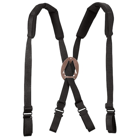 Klein Tools Tool Suspenders, Suspenders, Black, Nylon 5717