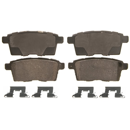 Wagner Brake QuickStop Rear Disc Brake Pad Set Ceramic,  ZD1259