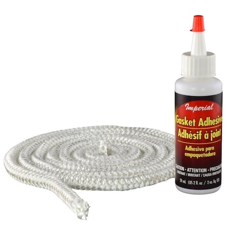 Imperial Mfg Ga0186 5/8X6' Wht Gasket Kit GA0186