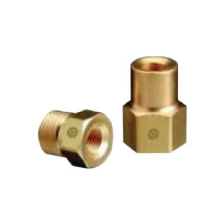 Western Enterprises Female NPT Outlet Adaptors for Manifold Pipelines, Oxygen, Stainless Steel 312-SS-415-1
