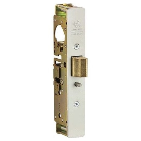 Adams Rite Heavy Duty Deadlatch, Flat Faceplate, 1-1/2 In. Backset, 4-5/8 In. Flat Mortised Strike, RH or LHR, 4900-46-101-628