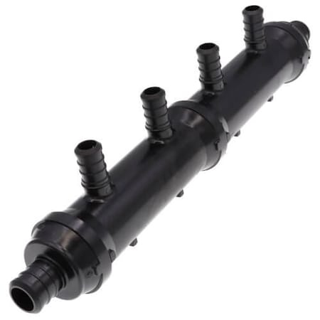 Viega Pureflow Crimp Manifold Outlet S 4 Crimp1 0.75 Crimp2 0.75 Crimp3 0.5 Polyalloy 65154