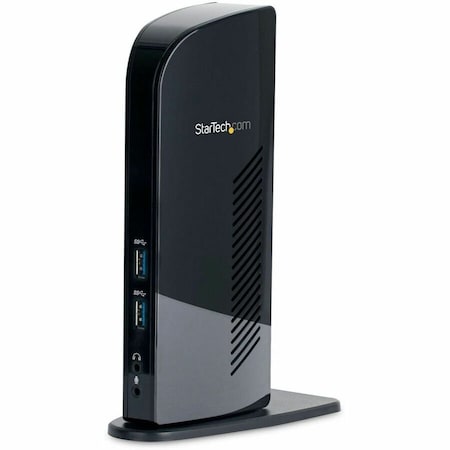 Startech.Com DUAL MONITOR USB 3.0 LAPTOP DOCKING STATION WITH HDMI & DVI/VGA, 6X USB-A HUB, GB E, AUDIO, USB3SDOCKHD