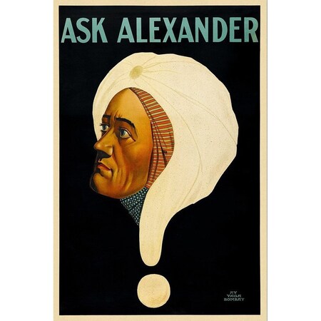 Homeroots Vintage Alexander Vintage Magic Unframed Print Wall Art 393274