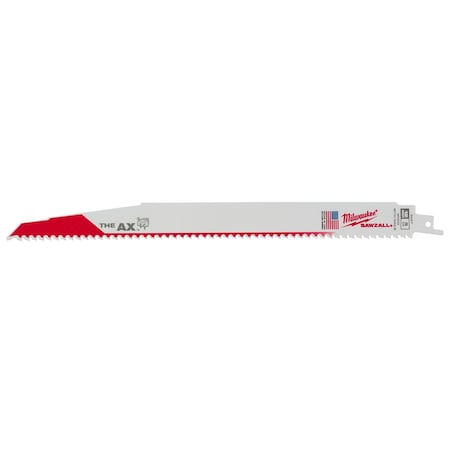 Milwaukee Tool 12" 5 TPI The Ax Sawzall  Blade (5 Pk) 48-00-5027