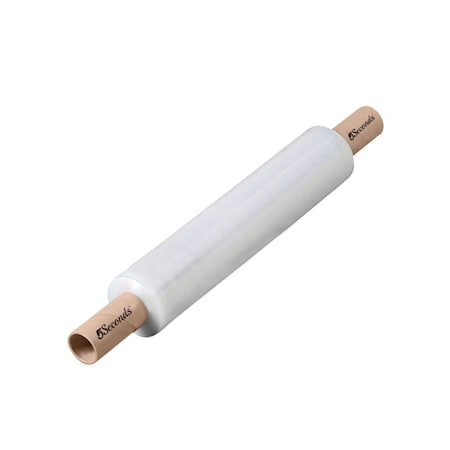 5Seconds Brand 24.72 in W x 1,000 Ft L, Clear, Shrink Wrap with Core Handle 333125